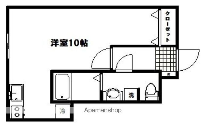 AZUL千代田Ⅱの間取り