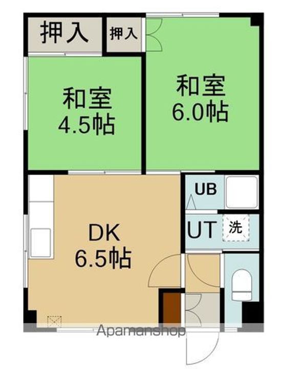 マンション野田203の間取り