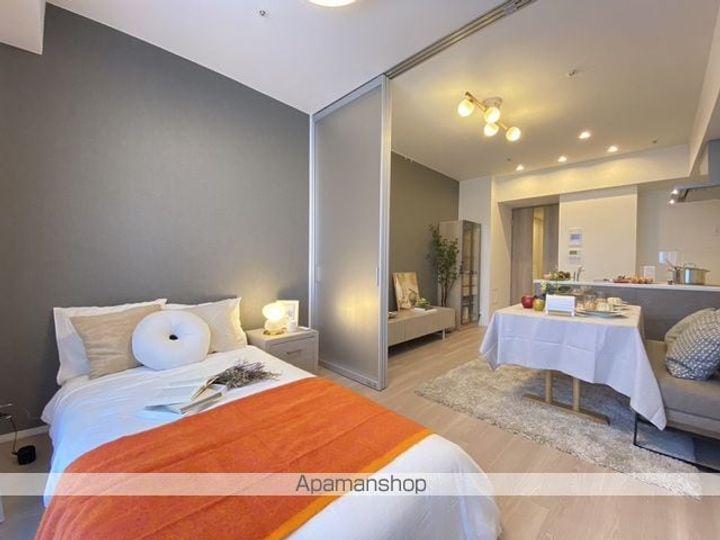 シーズンフラッツ上杉の居間