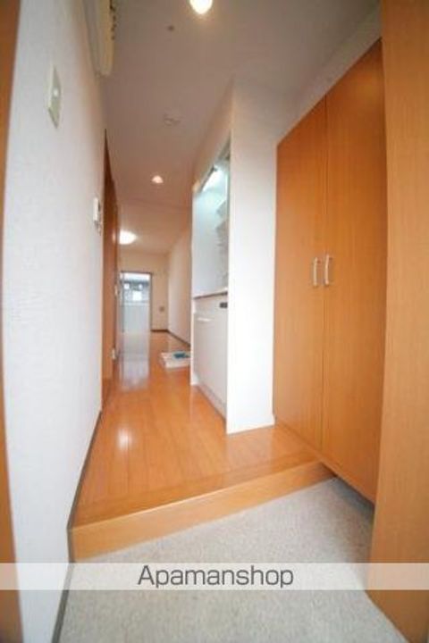 宮田長房マンション209の玄関