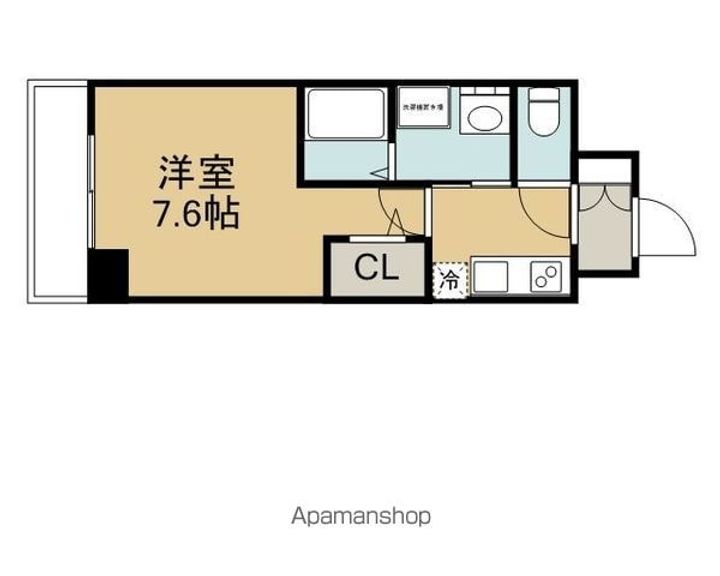 パルティール新栄の間取り