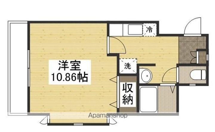 エレガンス大供の間取り