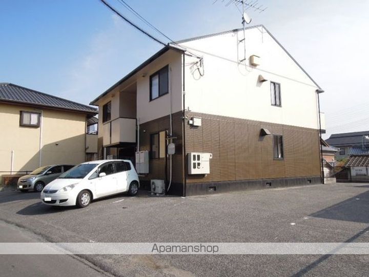 岡山県岡山市北区尾上の賃貸アパートの外観