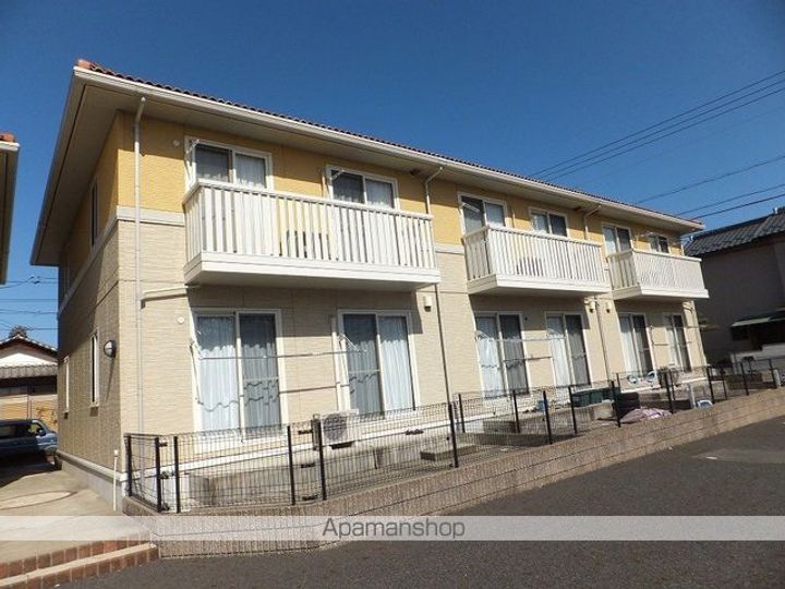 愛知県丹羽郡扶桑町大字高雄字南東川の賃貸アパートの外観