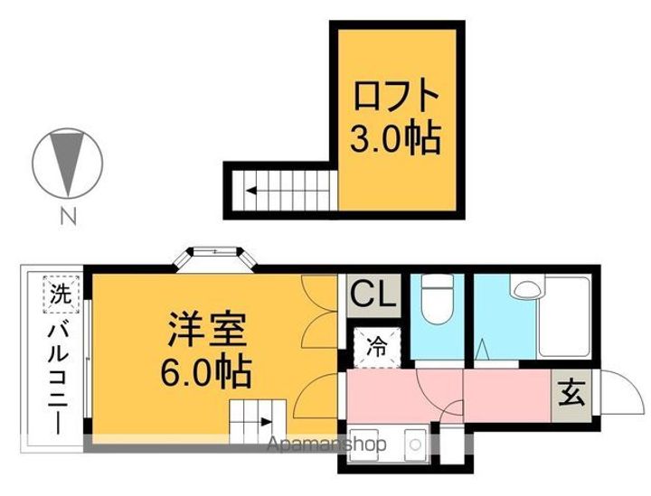 オクトスクエアの間取り