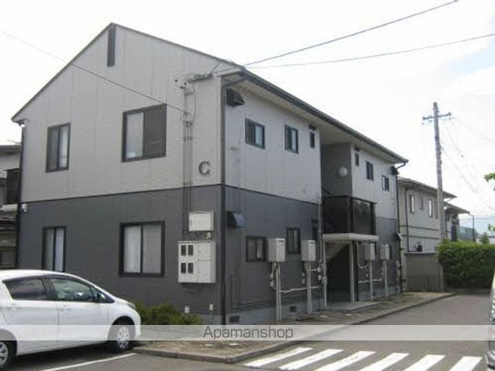 長野県松本市井川城1丁目の賃貸アパートの外観