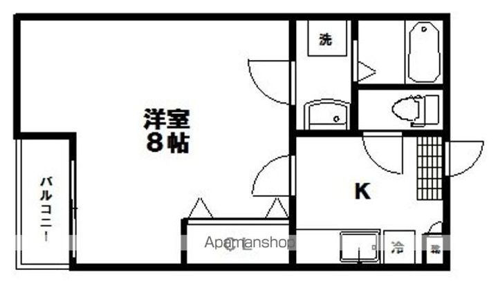 ルシェ・ド・クレミュ101の間取り