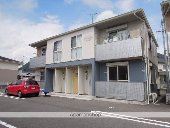 岡山県岡山市北区牟佐の賃貸アパートの外観