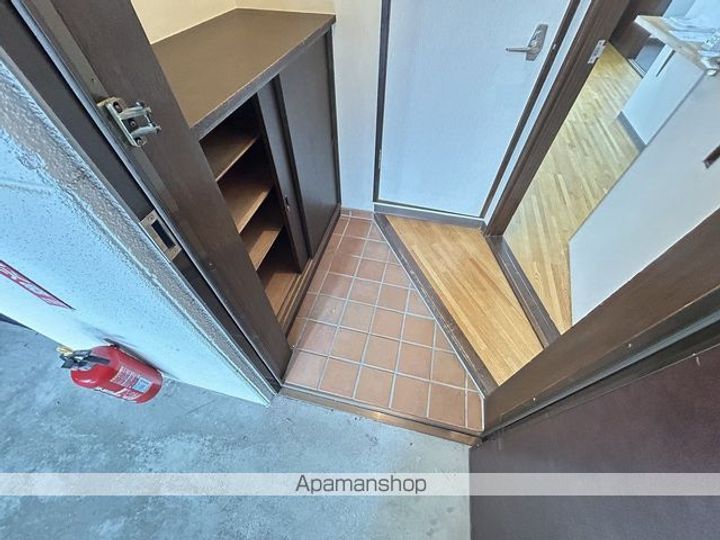 パーク ビラの玄関