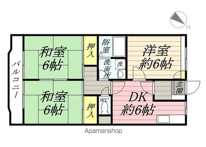 グレイスシティの間取り