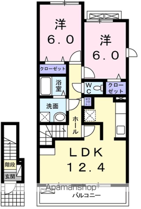 ローズマリーの間取り
