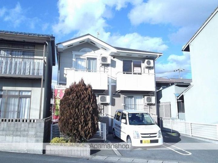 広島県福山市本庄町中1丁目の賃貸アパートの外観