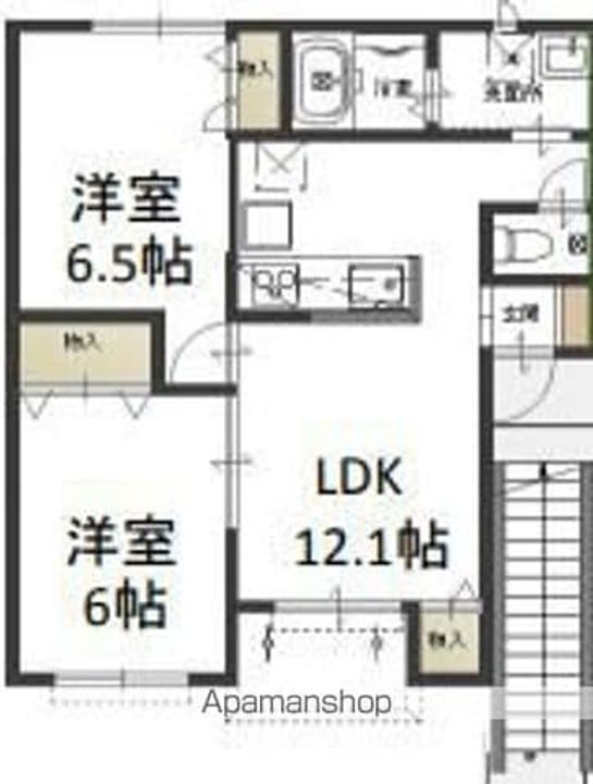 ファヴィリータCの間取り
