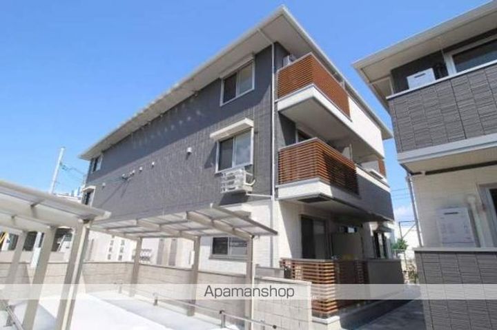 岡山県岡山市北区高柳西町の賃貸アパートの外観