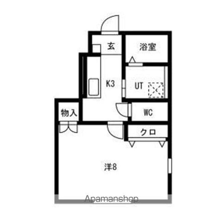 AMOUR EVER Ⅵの間取り