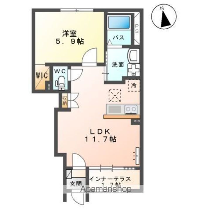 クレストハイムの間取り