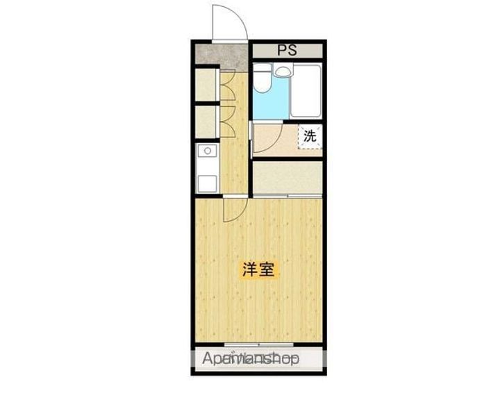 タイガーズマンション302の間取り