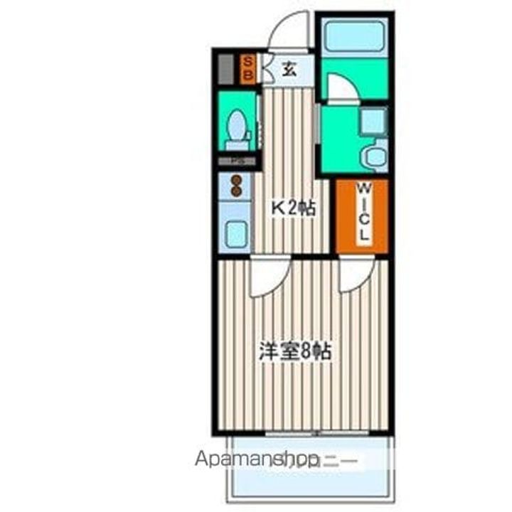 ヴィアーレ勾当台Ⅱの間取り