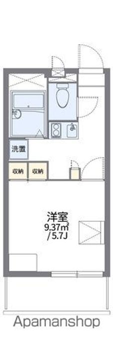 レオパレスユズの間取り
