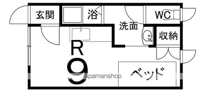 文教荘の間取り