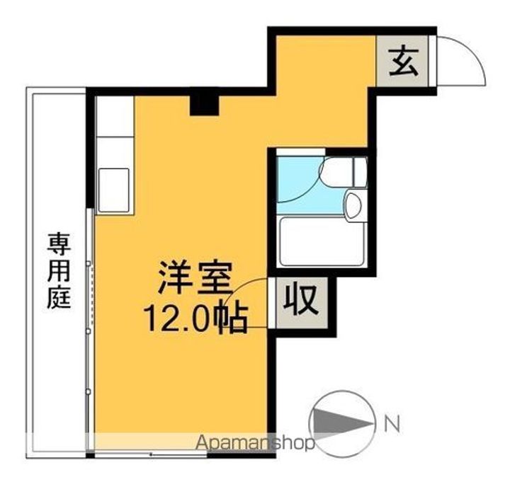 シャトーKOCHIⅢの間取り