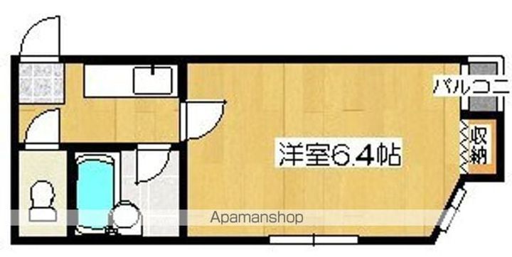 大阪府大阪市住吉区長居西2丁目の賃貸マンションの間取り