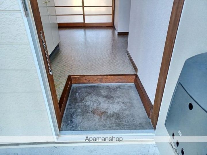 サンパレス安曇野B201の玄関