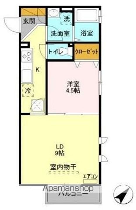 メルベーユの間取り