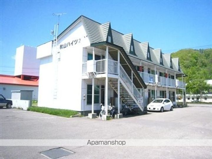 北海道網走市新町2丁目の賃貸アパートの外観