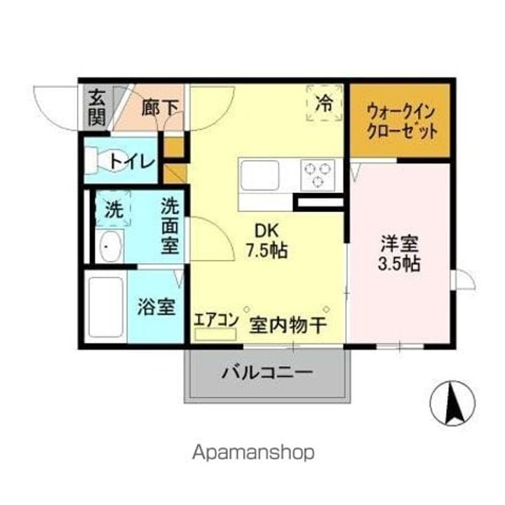 グリーンハイム東船橋の間取り