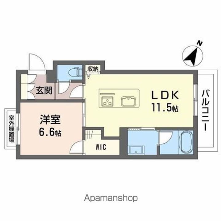メゾン ド 平尾の間取り