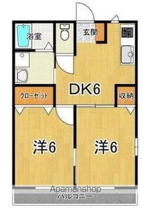 グリーンハイムの間取り