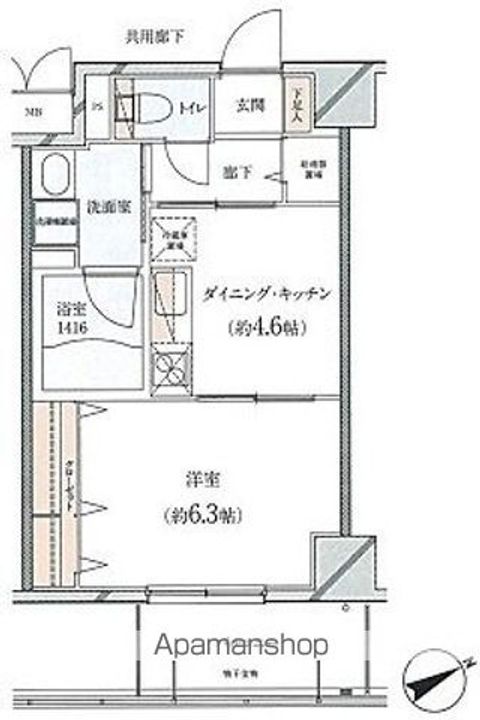 AVENUE静岡茶町の間取り