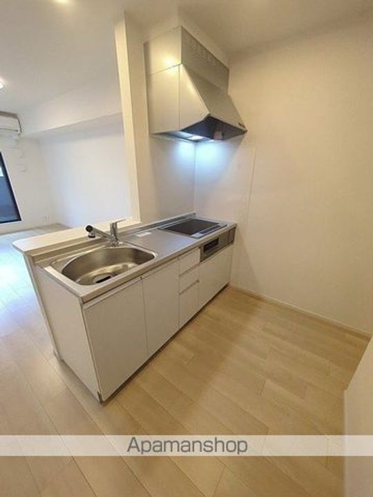 広島県安芸高田市向原町坂の賃貸アパートのキッチン