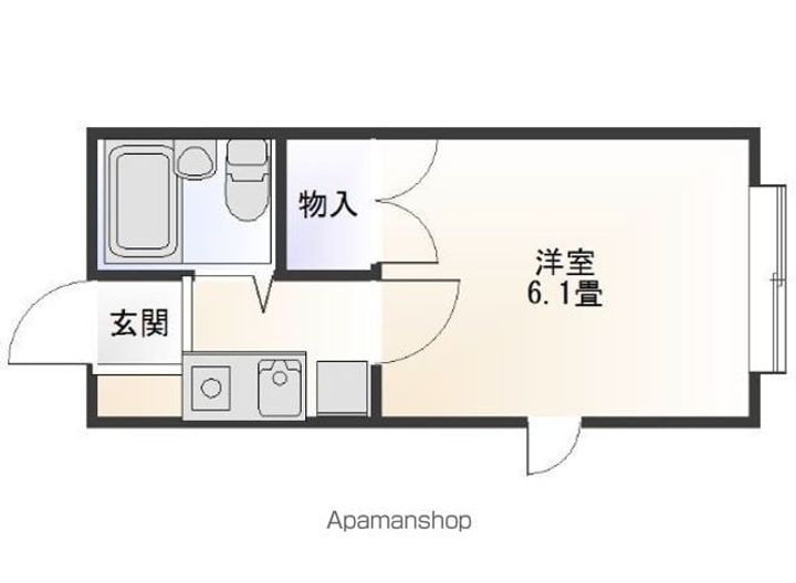 アリス太田第8 1号203の間取り