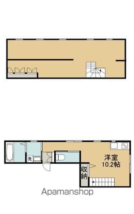 しぇとわⅧ204の間取り