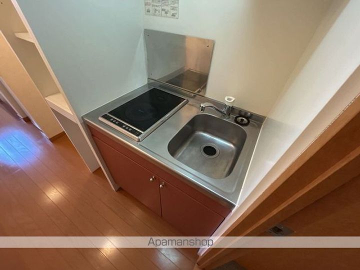 東京都練馬区田柄4丁目の賃貸アパート201のキッチン