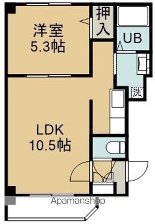 AVANT GARDEⅡ(アヴァンギャルドツー)の間取り