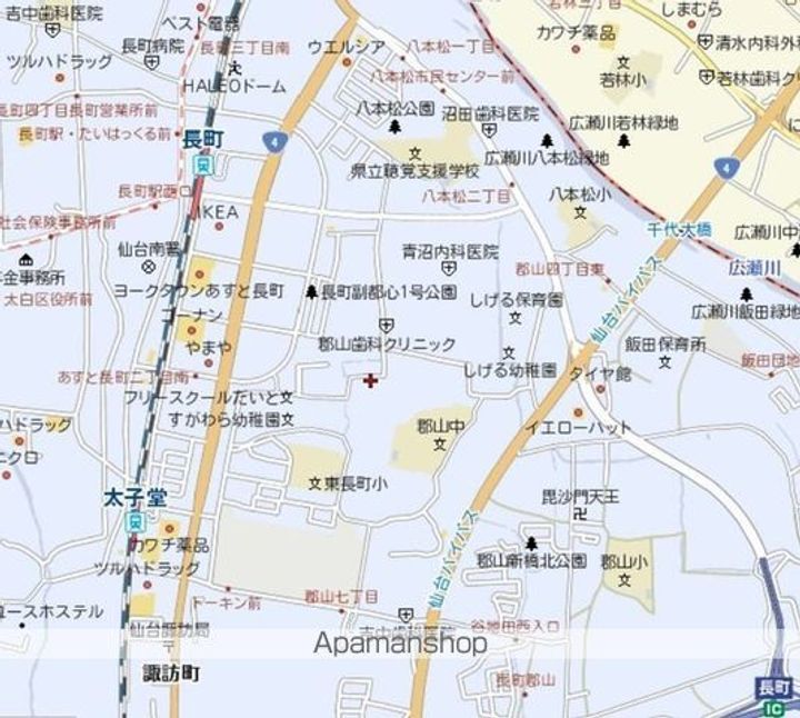 アメニティゾーン郡山の周辺