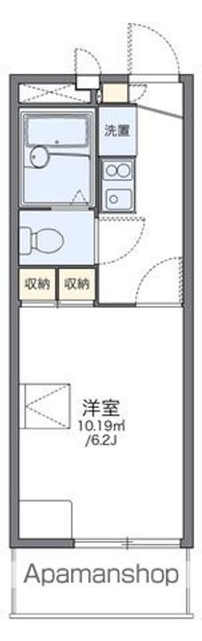 レオパレスKATOH103の間取り