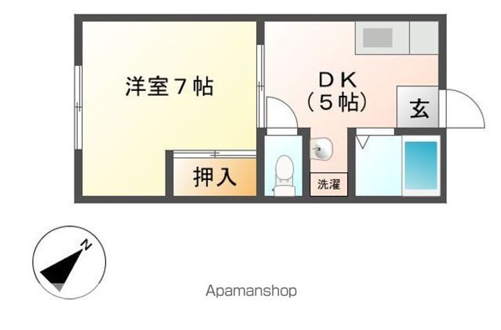 アーバンつくば32号館103の間取り