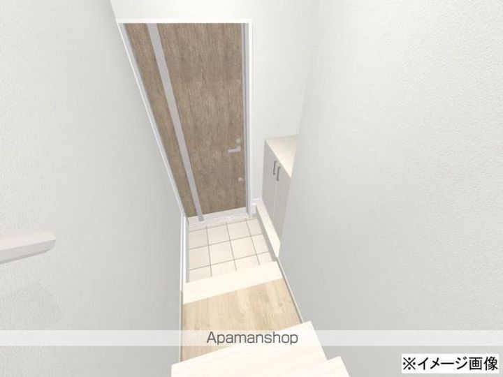 センターハーバー上福岡201の玄関