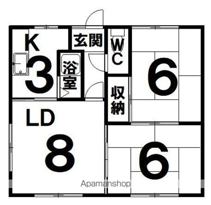 ちばハイツの間取り