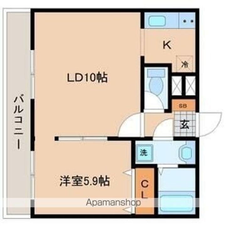 フェリチタ愛子Ⅰの間取り