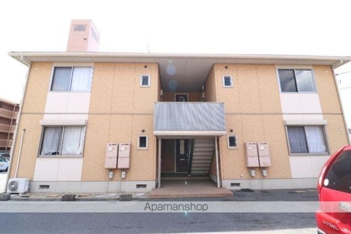岡山県岡山市南区西市の賃貸アパートの外観