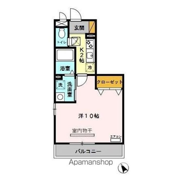I.ヴィレッジ堀崎の間取り