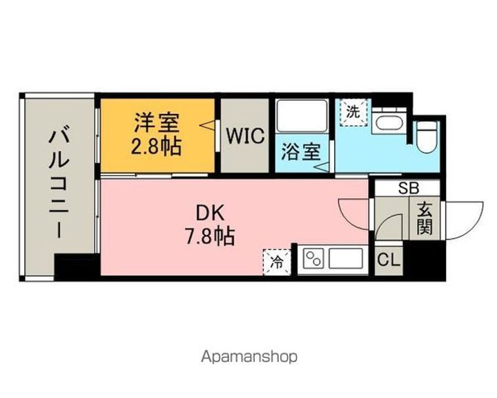 グランフォーレプライム博多の間取り
