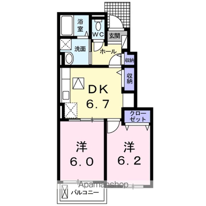 BREZZA DUEの間取り