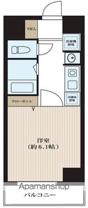 ドミール池袋立教通りの間取り