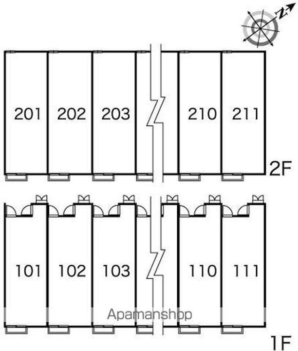 レオパレスサンクローバー110の内装